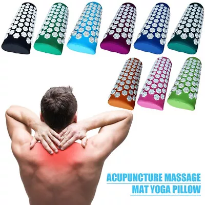 Green Acupuncture Spike Pillow Massager Cushion Relieve Stress Pain Health Care • $1.61