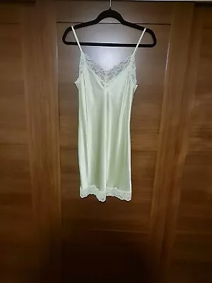 INTIMISSIMI SILK Night Dress/slip Green SIZE S Used Once Amazing Condition.  • £27