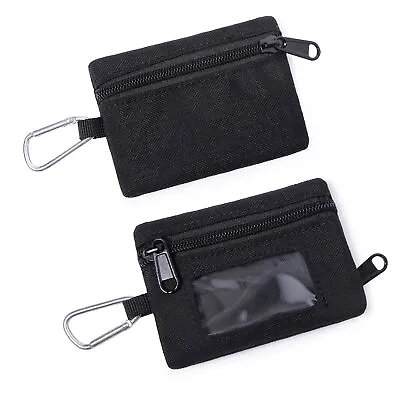 Mini Tactical Wallet Pouch Waterproof EDC Waist Bag Coin Purse Key Card Holder • $7.89