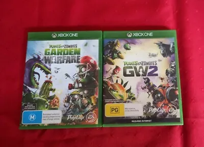 Plants Vs Zombies Garden Warfare And GW2 Xbox One • $25