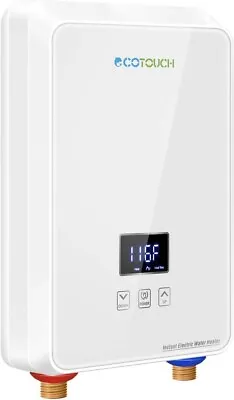 Tankless Water Heater Electric Whole House ECO Instant Hot On Demand • $148.95