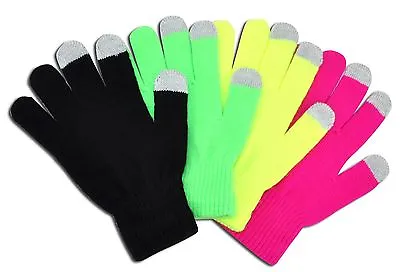 Gadget Gloves Keep Hands Warm Using Touch Screen Device For Texting/Gaming NEW • $6.95