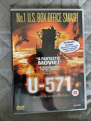 U-571 (DVD 2001) VGC With 155 Mins Extras Matthew McConaughey Free P&P • £3.50