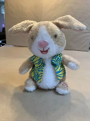 Hallmark Sweet Dancing Musical Easter Bunny Plush Jellybean Macarena Animated H2 • $9.50