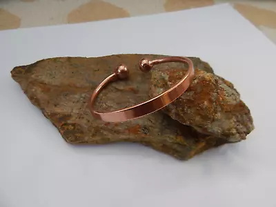 £9.98 • Buy Mens Large Pure Copper Magnetic Healing Pain Relief Torque Bracelet/bangle