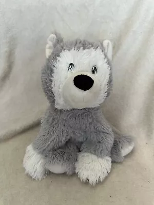 Intelex Warm & Cosy Husky Wolf Microwavable Soft Toy Plush • £9.95