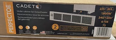 Cadet Under Cabinet Fan-Forced Electric Heater With Thermostat UCH183T • $123.19