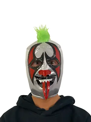 Mexican Luchador Adult Psycho Clown Mask- Wrestling  Costume Lucha Mask • $21