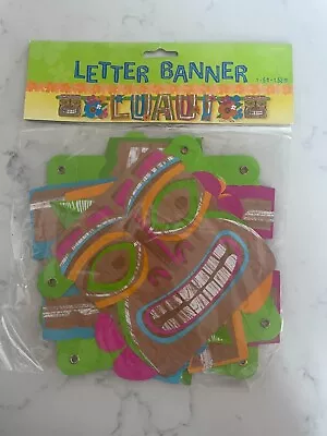 £3 • Buy Hawaii Luau Banner Beach Tropical Tiki Party 1.52m BN