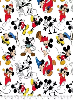 Disney Mickey Mouse Through The Years Kitchen 42x14 Table Runner • $21.99