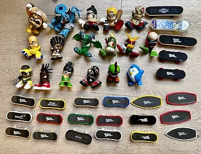 Tech Deck Dudes LOT OF 17 Figures  Finger Boards Bikes Vintage Rare • $95