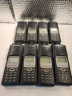 8 Motorola Xts5000r Model# H18uch9pw7an With 8 Motorola Nmn6193b  Mics • $550