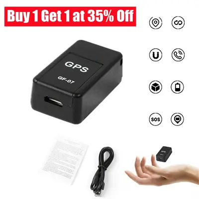 GF07 Mini GPS Real Time Car Locator Tracker Magnetic GSM GPRS Tracking Device • £6.50