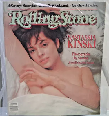 Rolling Stone Magazine Issue #370- (May 27th 1982)- Featuring Nastassia Kinski • $4.98