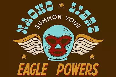 Nacho Libre Eagle Powers Poster 24x36 Inches • $20