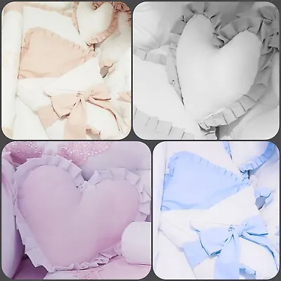 Baby Swaddle Wrap Newborn Bedding Blanket Heart Cushion • £10