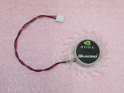 45mm NVIDIA Quadro Video Card Cooler Fan Replacement 39mm 2Pin DC 12V 0.25A R03d • $5