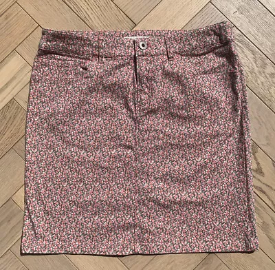 Earth Music & Ecology Liberty Print Ditsy Floral Mini Skirt Japanese Size M • £11