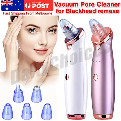 $15.91 • Buy Remover Face Facial Pore Blackhead Vacuum Derma Suction Diamond Dermabrasion AU