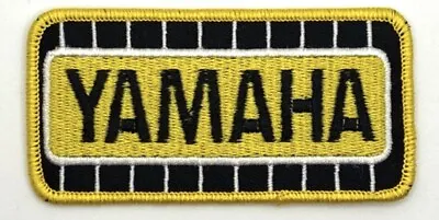 Yamaha Motorcycles ATV Racing Iron Sew On Patch Retro Vintage Style Hat Cap • $8