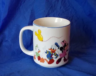 Vintage Disneyland Disney World Mickey Mouse Characters On Parade Coffee Mug • $15.98