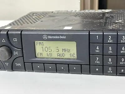 2000-2004 Mercedes C CLK E S SLK Class AM FM Cassette Radio Player OEM • $99.99