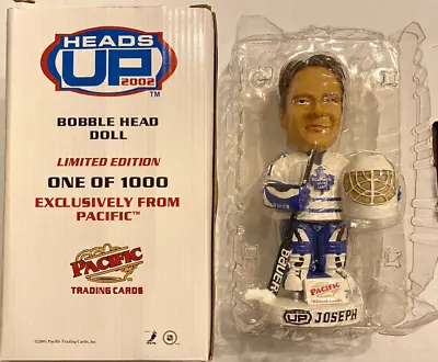 Vintage Hockey Heads Up 2002 Pacific Bobble Head Curtis Joseph Maple Leafs CUJO • $15.29