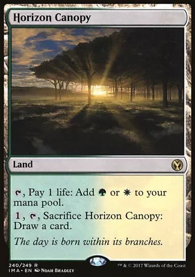 MTG Horizon Canopy Iconic Masters Magic The Gathering Card - NM/M PACK FRESH • $5.65