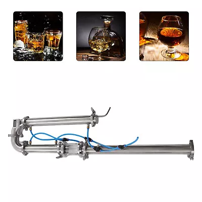 2  In Stainless Still Moonshine Reflux Distilling Column Brew Wine Making Tool • $163