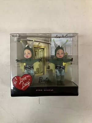 I Love Lucy Mattel Barbie Pink Label Lucy & Ethel Mini Dolls Aliens Ep.89 NIB • $40