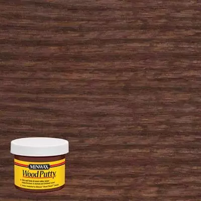 Minwax Walnut 2.2 Gravity Liquid Non-Hardening Pre-Mixed Wood Putty 3.75 Oz. • $12.07