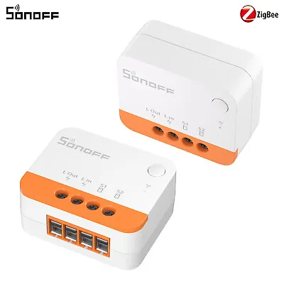SONOFF ZBMINIL2 Smart Zigbee Light Switch No Neutral Required For Alexa Google • $25.29