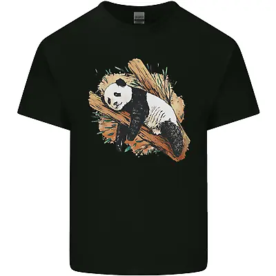 A Sleeping Panda Bear Ecology Animals Mens Cotton T-Shirt Tee Top • $14.84