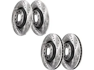 Detroit Axle 28FV51Q Brake Rotor Set Fits 2010-2014 VW Jetta Wagon DIESEL • $168.51