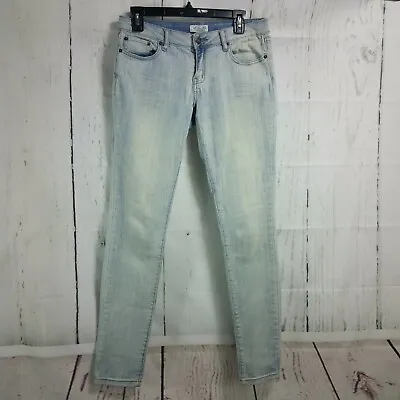 I Love H81 Premium Denim Size 27 Women's Skinny Leg Blue Jeans Pants 29x31 • $15.16