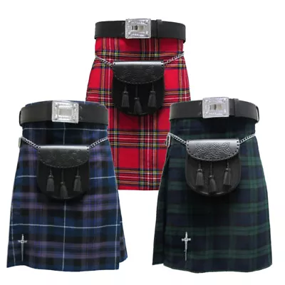 Tartanista Mens Value Scottish Tartan Kilts | Long (Length: 26 Inch) • $29.56