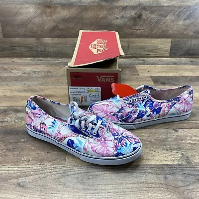 Vans Shoes Tropical Authentic Lo Pro Womens 9 Mens 7.5 Lace Up Sneakers • $40