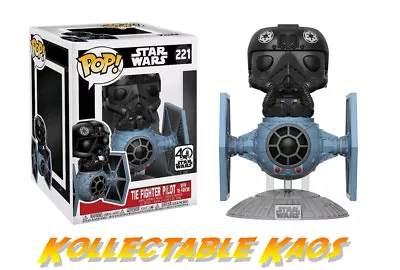 Star Wars - TIE Fighter Pilot With TIE Fighter Deluxe Pop! Vinyl Figure • $54.95