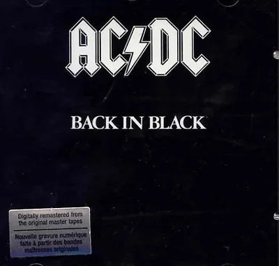 AC/DC Back In Black (1980) [CD] • £25.55
