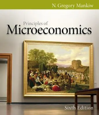 Principles Of Microeconomics Mankiw N. Gregory Good Book • $11