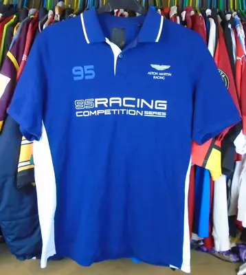 £16.24 • Buy Aston Martin Racing Hackett Cotton Polo Shirt Jersey Top Xl