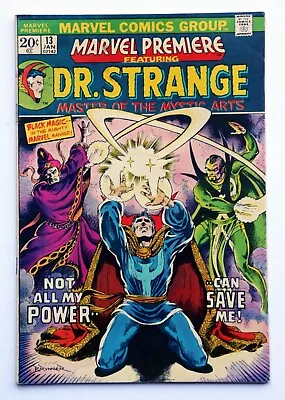 MARVEL PREMIERE #13 Jan 1973 Dr. Strange Frank Brunner Art Marvel Comics • $7.50