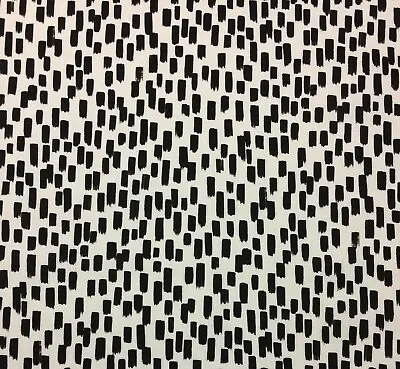 Kravet Nate Berkus Inkstrokes Nero Modern Animal Geometric Fabric By Yard 54 W • $29.99
