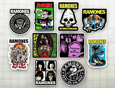 Ramones Vinyl Sticker Lot (10 Pack) Punk Rock N Roll Misfits Band Dead Kennedys • $12.99