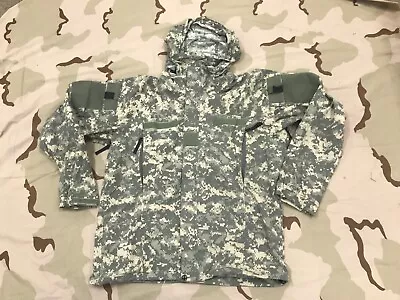 Gen 3 ACU Camo Soft Shell Cold Weather Jacket Large By Blackhawk • $64.95