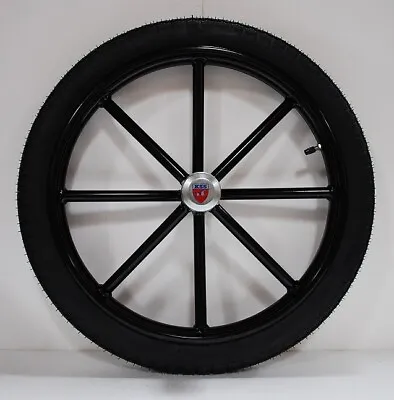 Pair Horse Carriage Rubber Tire For Cart Gig Pneumatic Wheels Rim-Tire 18 -2.50  • $359