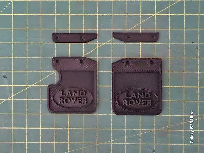 Replacement Mud Flaps For Tamiya Defender 90 CC-01 And CC-02 Rear Tow Plate Kit. • £5.95