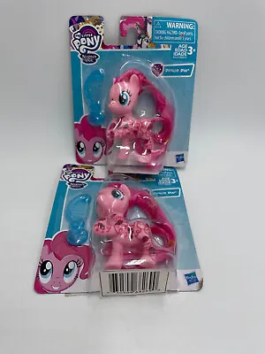2 My Little Pony Friendship Is Magic Brushable Figures Pinkie Pie Twins New Pkg • $20.04