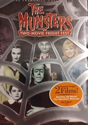 The Munster`s Two-Movie Fright Fest DVD Brand New Sealed With Webbed Slipcover • $8.50