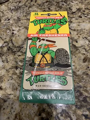 Vintage Teenage Mutant Ninja Turtles Tmnt Car Air Freshener 1990 • $2